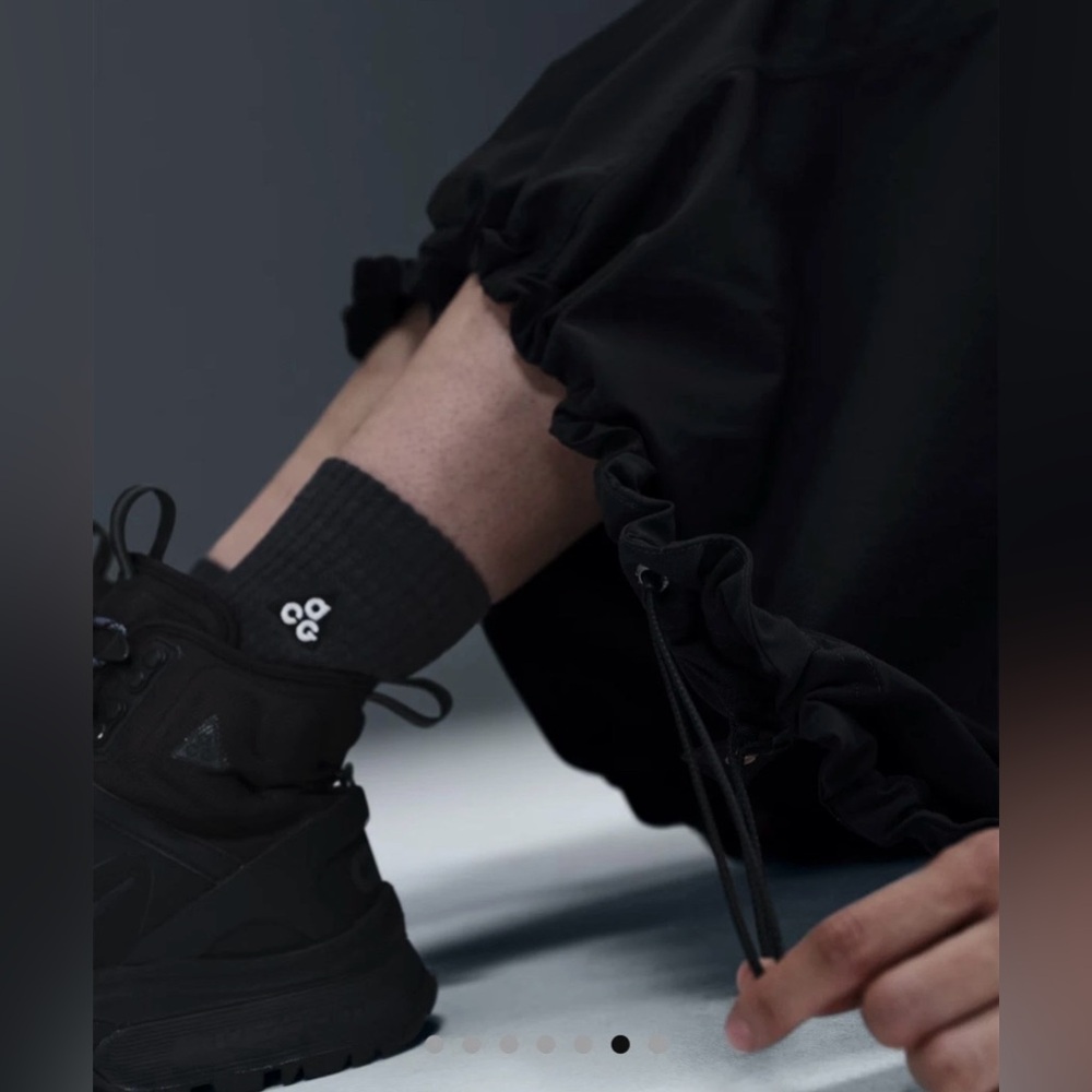 Nike ACG Smith Summit Black Maxi Skirt Adjustable Length - Picture 3 of 14
